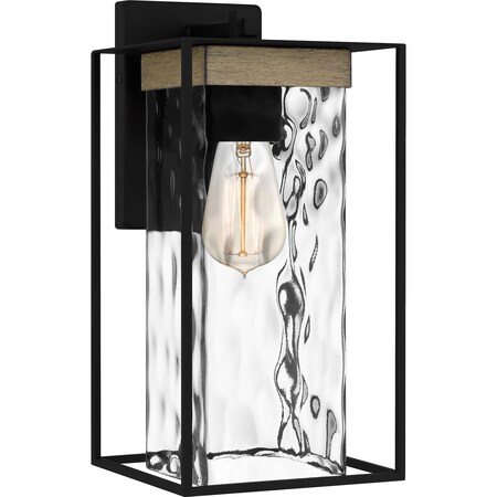 Quoizel Longwood Outdoor Wall 1 Light Matte Black LWD8407MBK